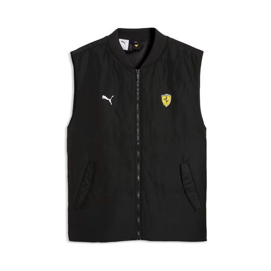 Scuderia Ferrari Scuderia Ferrari 2025 Puma Lightly Padded Gilet - Black