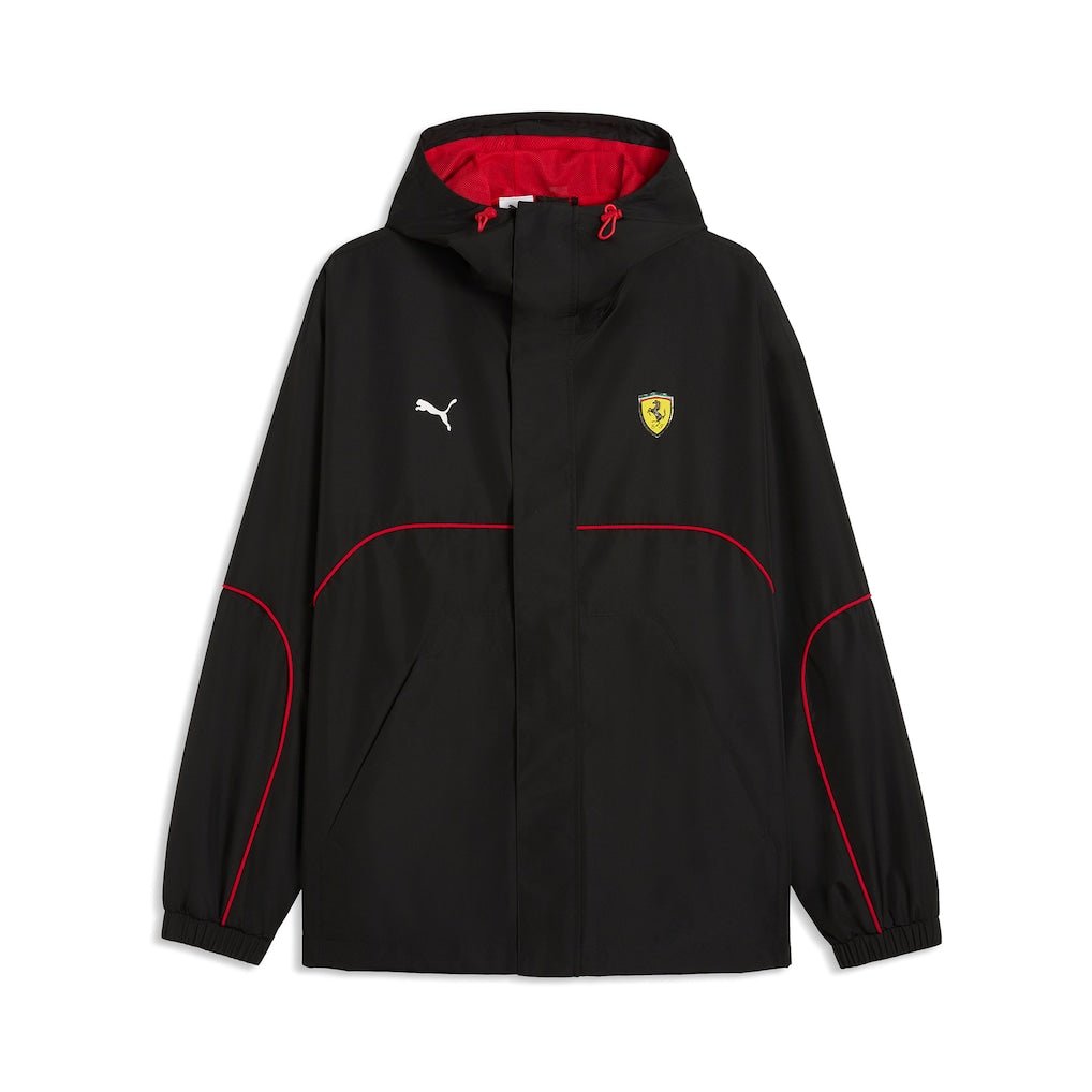 Scuderia Ferrari Scuderia Ferrari Puma Rain Jacket - Black