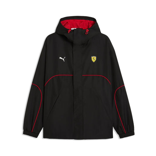Scuderia Ferrari Scuderia Ferrari Puma Rain Jacket - Black