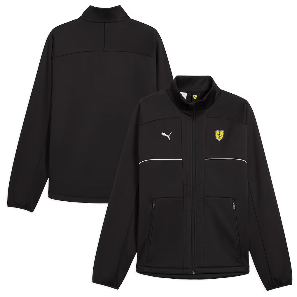 Scuderia Ferrari Scuderia Ferrari Puma Softshell Jacket - Black