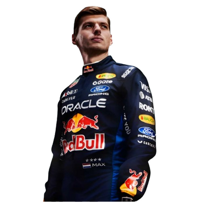 NEW 2026 Max Verstappen Red Bull Racing F1 Race Suit Replica