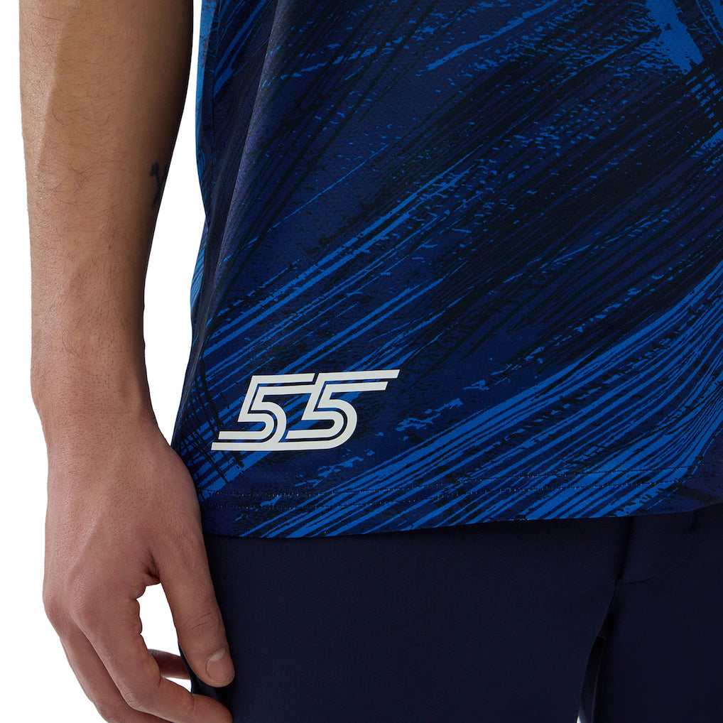 Williams Racing New Era Carlos Sainz Replica Tech T-Shirt | Official F1 Teamwear