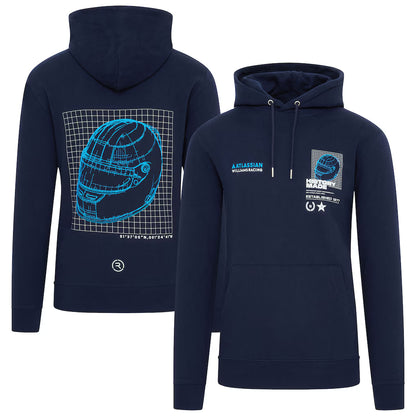 Williams Racing x Reflo Travel Helmet Hoodie